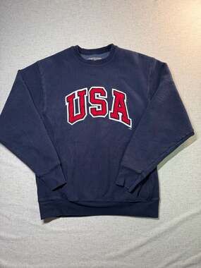 Vintage Steve and Barry's USA Crewneck Sweatshirt